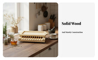 Wooden Rolling Board Makes Uniform Manual Herbal Creator