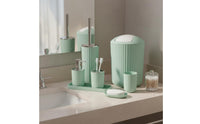 8 Pieces Bathroom Accessories Set Coordinated Look Washroom Decor Easy to Clean