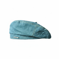 Jean Flat Top Cap, Women's Adjustable Navy Hat