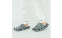 Mop Slippers Quiet Washable Microfiber Mop Shoes Highly Absorbent for Bathroom