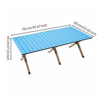 Folding Table Aluminum Alloy Outdoor Gear Carrying Bag Included