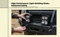 Aluminum LED grille light for SUV