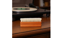 Vinyl Cleaning Brush with Wooden Handle Dust-Removing for Turntable Owners