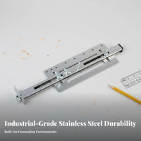 Multi-Purpose Handle Installation Jig Adjustable Handle Drilling Versatile for Builders, Furniture Making, Workshop, Home Renovation