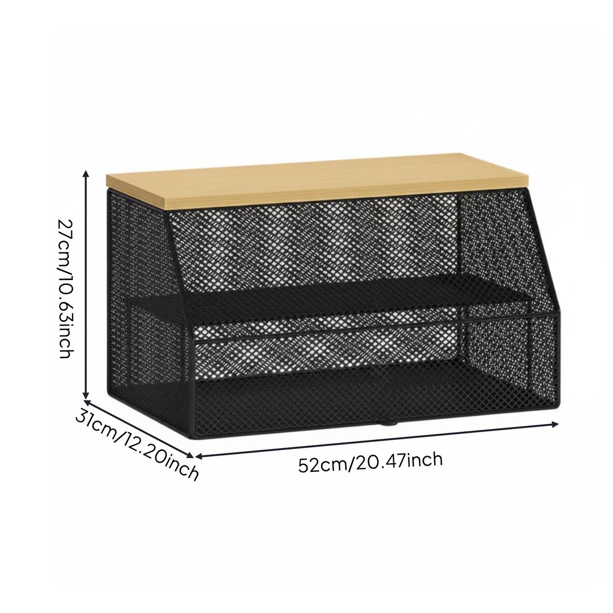 Countertop Dish Cover Mesh Food Storage Rack -Saving Multi-Layer Food Cabinet for Dining Room