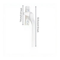 Thickened sturdy synthetic glazing handle, lever lock, cream door and glazing pull handle, security enhancement