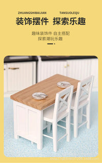 1:12 Dollhouse Miniature Furniture Model Toy Restaurant Bar Storage Rack