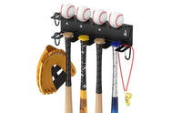 baseballs rod Wall Mount Space Saving Wall Mount baseballs rod Holder Easy to Install Dugout Organizer Rack for Coaches, Sports Fans, Garage