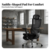Ergonomic Mesh Chair Support Office Furniture 360-Degree Swivel