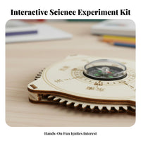 DC Motor Model Kit Easy to Assemble DIY Electric Motor Kit Develops Cognitive Skills Physics Experiment Model for Students, Children, Classrooms, Home