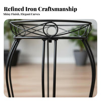 Wrought Iron Plant Rack Elegant Lines Wrought Iron Plant Stand Nordic Design