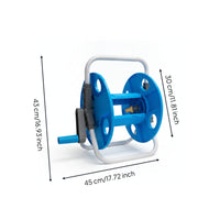 Hose Reel Cart Plastic Portable Hose Reel Cart Metal Frame