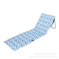 户外便携可折叠沙滩垫坐躺两用休闲露营午休防潮野餐垫地垫靠背椅
