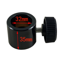 Easy to Install 32 Mm Microscope Collar Heavy-Duty Microscope Stand Clamp Band 360 Degree Rotation for School