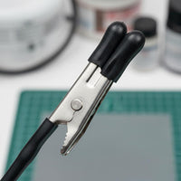 Painting Grips with Brush Non-Slip Hobby Tool Rustproof for Modelers, Hobbyists