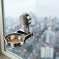 Window Bird Feeder with Suction Cups for Balcony and High-Rise Apartments