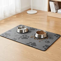 Waterproof Non-Slip Pet Feeding Mat for Dogs and Cats, Easy Clean Washable Placemat
