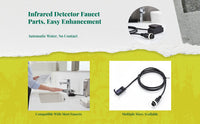Infrared detector Faucet, Automatic Hot & Cold Water blender, Touchless Control Box for Bathroom Sink
