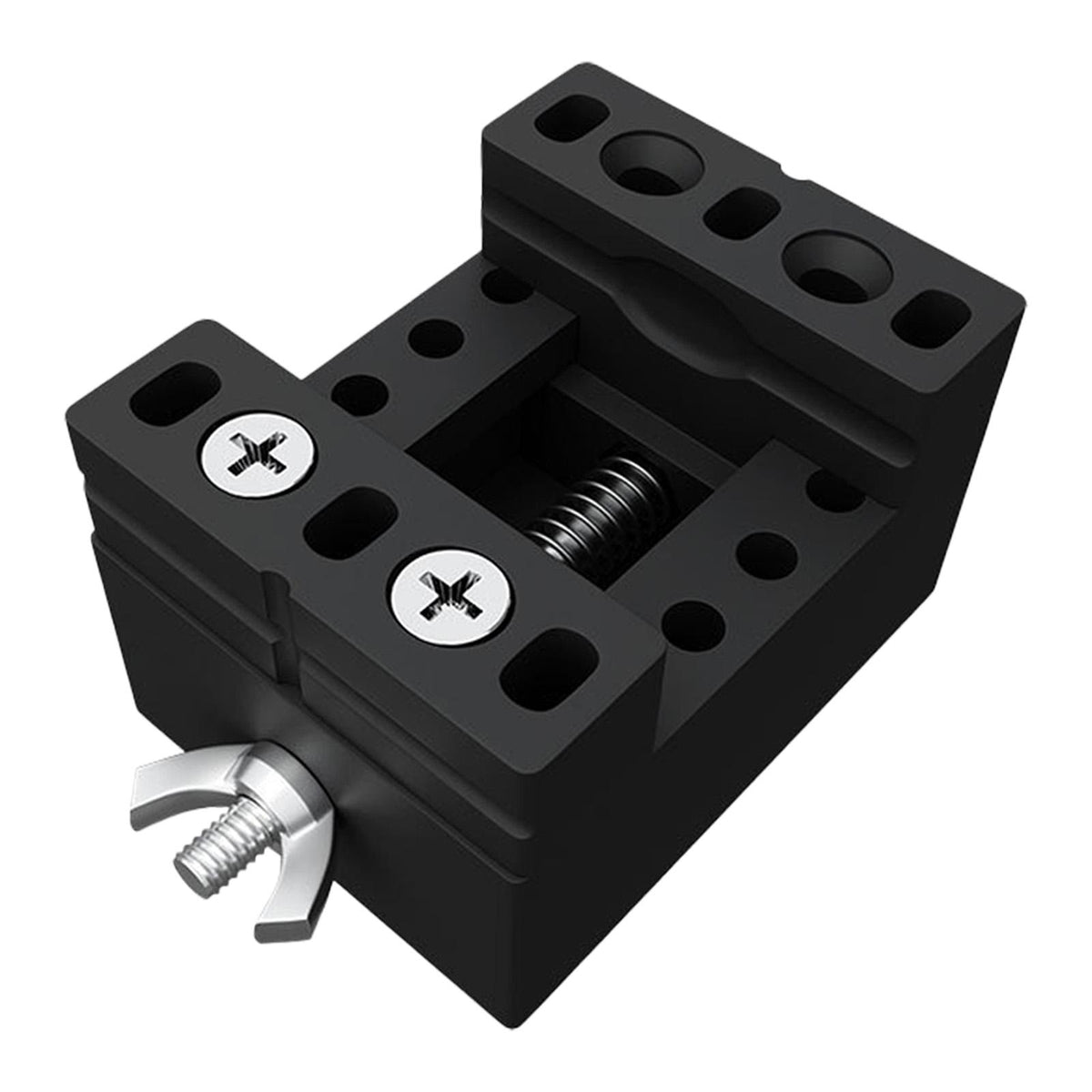 Mini Drill Press Vise Strong Grip Clamping Tool Compact Design Easy to Use for Jewelry Makers, Garage, Grinding Jobs, School Lab