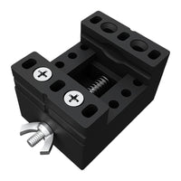 Mini Drill Press Vise Strong Grip Clamping Tool Compact Design Easy to Use for Jewelry Makers, Garage, Grinding Jobs, School Lab