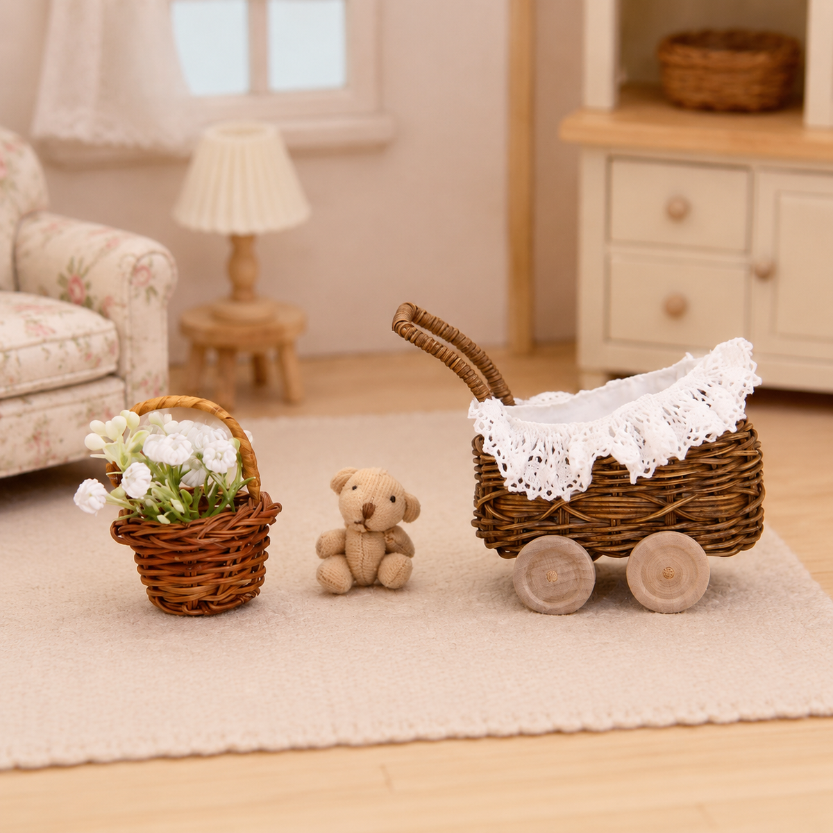 miniature toy stroller