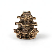 Metal Figurine Sculpted Desk Ornament Compact for Study