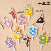 韩国ins风彩旗蛋糕装饰插件HBD笑脸太阳花朵小熊爱心热卖生日插牌