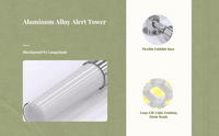 24V waterproof LED signal tower