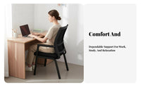 paded Armchair Comfortable for Long Sitting Molded Shell Chair Easy Assembly