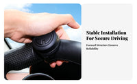 Metal Ball Bearing Steering Wheel Rotator Knob 360-Degree Rotation Steering Wheel Knob Clamp Mount Car Accessory Smooth Rotating