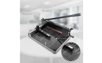Manual Paper Cutter with Steel Base Gridded for Workplaces, Classroom