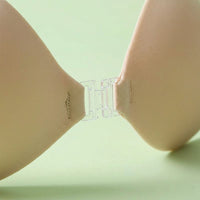 Breast Pads Sticky Bra with Push Up Padding for Women, Invisible Round Shape for Wedding Dress and Strapless Tops, Nylon Boobtapes