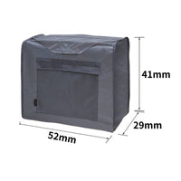 Generator Storage Cover Black Machine Guard Rectangular