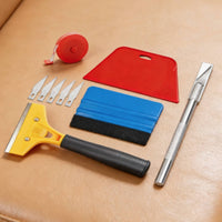 10 Pieces Car Wrap Tool Kit Anti-Slip Handle Squeegee and Set Long-Lasting