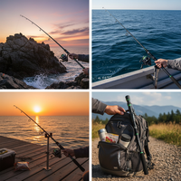 Carbon Fiber Telescopic Sea Fishing Rod for Long-Distance Casting