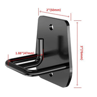 Wall-Mounted Exercise Anchor for Resistance Bands - Metal Wall Hook for Home Gym