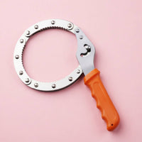Design Filter Wrench Serrated Jaw Oil Filter Removal Tool for Mechanics