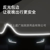 户外黑胶摆摊伞商用防晒遮阳伞折叠便携大号太阳伞出摊露营沙滩伞