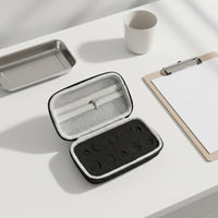 Therapeutic Vials Vial Travel Case Carrying Handle 15 Slot Vial Carrier Wear-Resistant Hard Holder for Diabetics