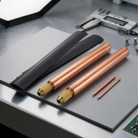 Threaded Ends Point Soldering Tips Insulated Sleeves Point Soldering Tip Copper-Colored Connection Tip Removable