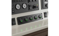 Universal Fit Marine Boat Switch Panel Multi-Function Automotive Electrical Part Pre-Wired for Car Modifiers