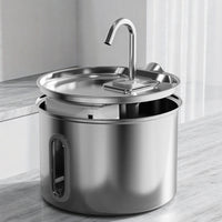 Automatic Pet Water Fountain Easy to Clean Stainless Steel Cat Water Fountain