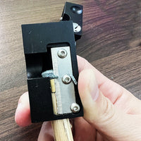 铝合金meilin美林台球杆头修理器皮头修转笔刀打磨弧度换皮头工具