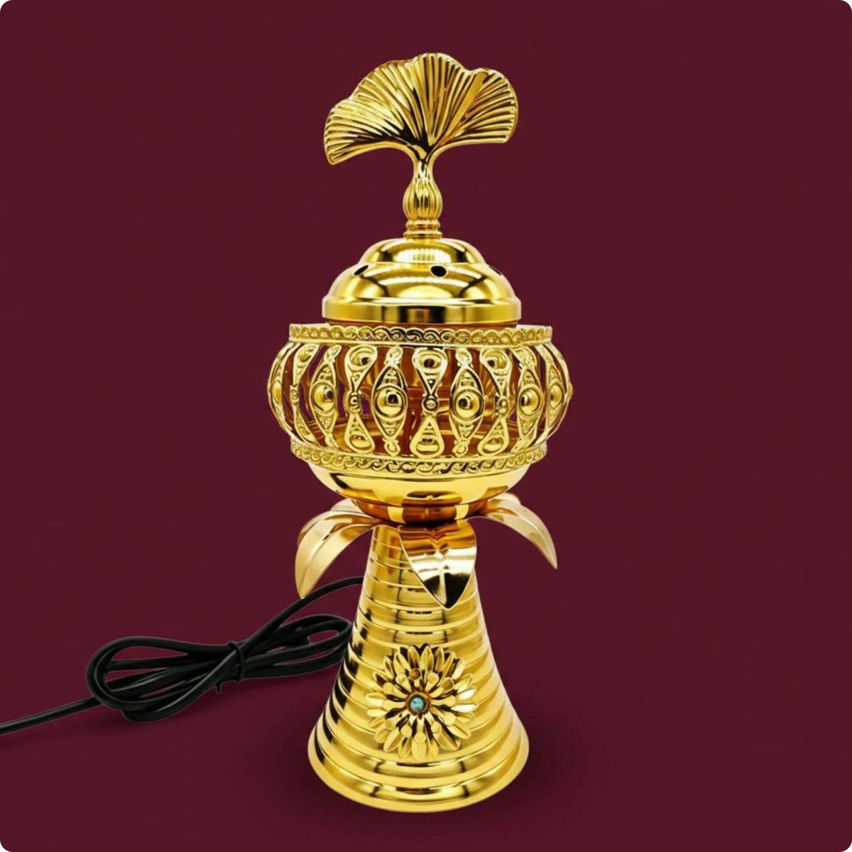 Electric Aroma Burner Compact Size Home Decor Vintage Look for Festival