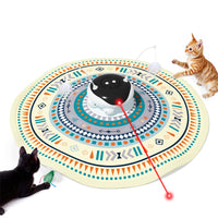 4-in-1 Pet Laser Toy and Cat Teaser Wand