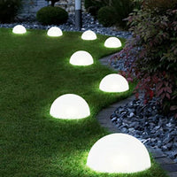 5 Pieces Solar Hemisphere Light & Simple to Install Outdoor Lighting IP65