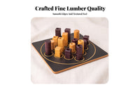 Portable Wooden Strategy Game