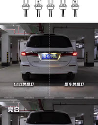 适用于丰田赛那塞纳格瑞维亚无损改装新款LED高亮车牌照灯
