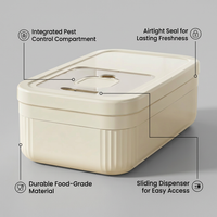 Food Storage Containers Airtight, kitchen organizer food storage containers, stackable food storage  - Image 3