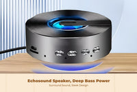 EchoSphere Mini Speaker, Stereo Bass Sound, Home & Travel